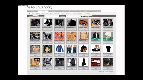 Go to a profile (mine, as an example) and hit "Inventory" on the right side. . Imvu hidden inventory